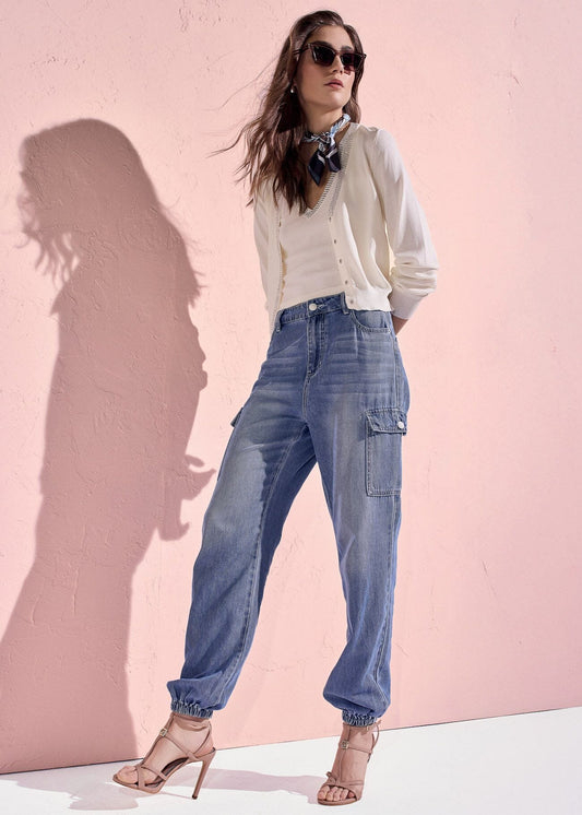 Jeans cargo donna - art. 611BD26039 - Gaudi Primavera Estate 2026
