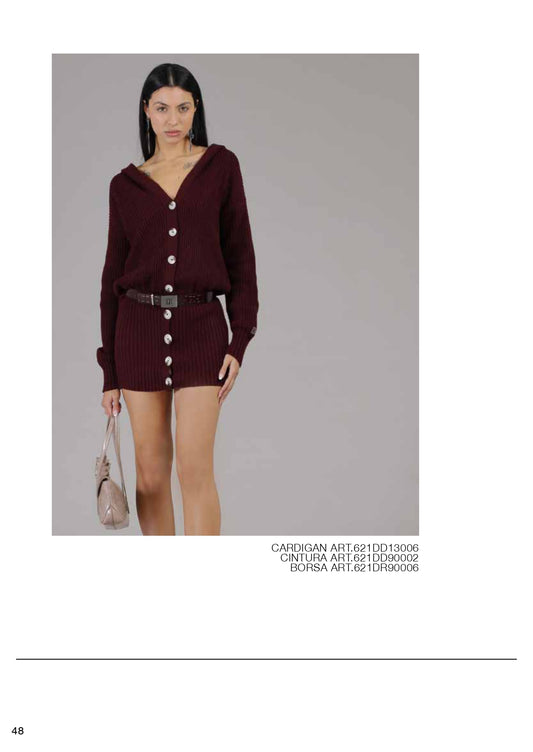 Abito cardigan donna - art. 621DD13006 - Denny Rose Autunno Inverno 2026
