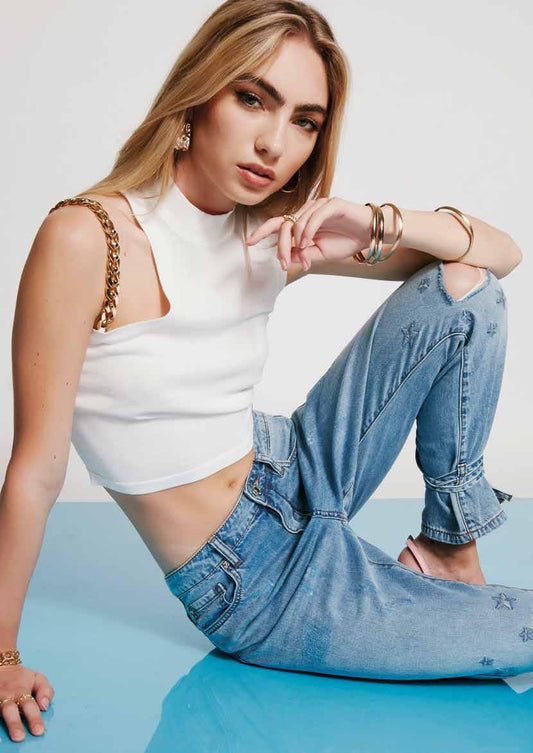Maglia art 311ND53012 Donna Denny Rose Jeans Primavera Estate 2023 Outlet - Denny Store Italia