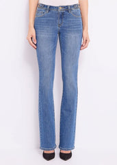 Jeans bootcut in denim di cotone art. 421BD26006 Donna Gaudi Jeans Autunno Inverno 2024/25