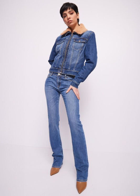 Jeans bootcut in denim di cotone art. 421BD26006 Donna Gaudi Jeans Autunno Inverno 2024/25