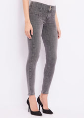 Jeggings a vita alta in cotone art. 421BD26007 Donna Gaudi Jeans Autunno Inverno 2024/25