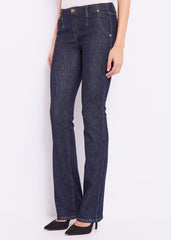 Jeans bootcut in cotone art. 421BD26011 Donna Gaudi Jeans Autunno Inverno 2024/25