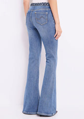 Jeans super flare in misto cotone art. 421BD26017 Donna Gaudi Jeans Autunno Inverno 2024/25