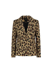 Blazer animalier jacquard art. 421BD34001 Donna Gaudi Jeans Autunno Inverno 2024/25