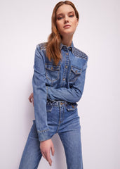 Short lace dress art. 411BD15028 Women's Gaudi Jeans Spring Summer 2024