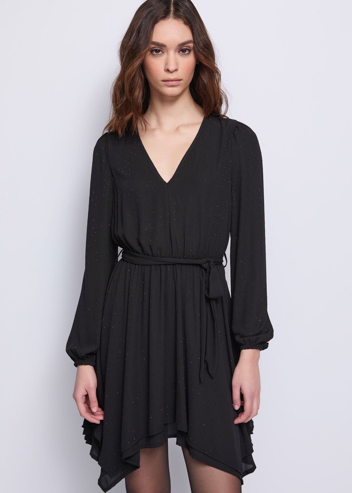 Abito da donna in georgette con cintura- art. 521BD15005 - Gaudi Autunno Inverno 2025/26 Donna