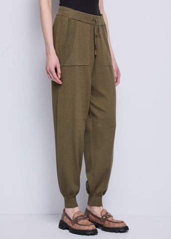 Pantaloni da donna lurex con coulisse - art. 521BD23002 - Gaudi Autunno Inverno 2025/26 Donna