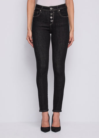 Jeans da donna con bottoni - art. 521BD26005 - Gaudi Autunno Inverno 2025/26 Donna
