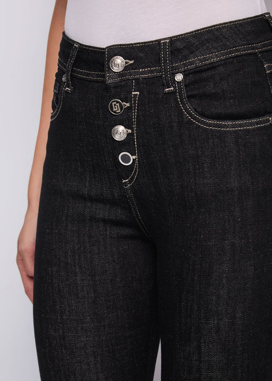 Jeans da donna con bottoni - art. 521BD26005 - Gaudi Autunno Inverno 2025/26 Donna