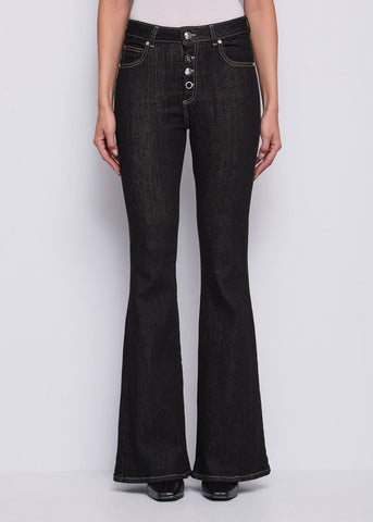 Jeans da donna con bottoni flare - art. 521BD26006 - Gaudi Autunno Inverno 2025/26 Donna