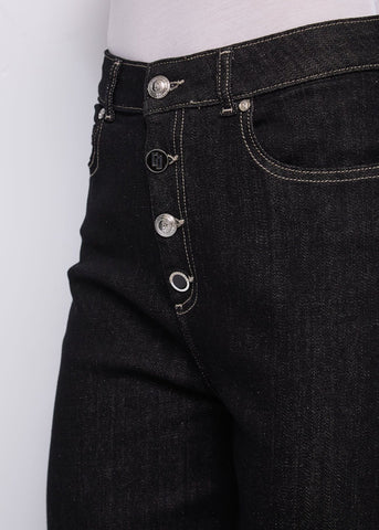 Jeans da donna a vita alta con bottoni - art. 521BD26007 - Gaudi Autunno Inverno 2025/26 Donna