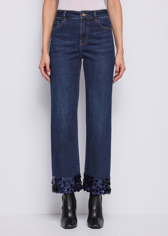Jeans da donna wide leg in cotone used - art. 521BD26009 - Gaudi Autunno Inverno 2025/26 Donna