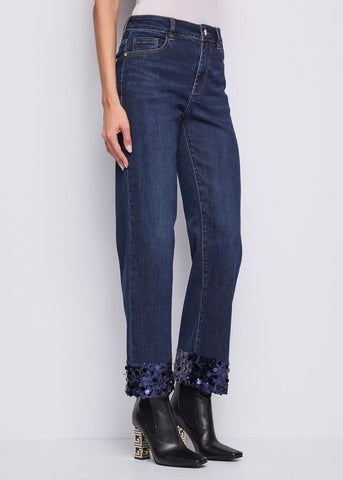 Jeans da donna wide leg in cotone used - art. 521BD26009 - Gaudi Autunno Inverno 2025/26 Donna