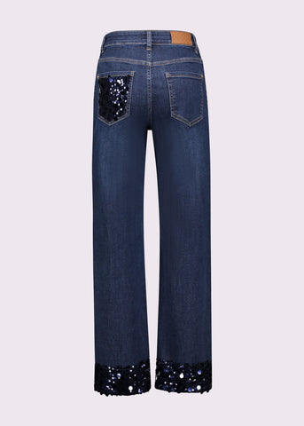 Jeans da donna wide leg in cotone used - art. 521BD26009 - Gaudi Autunno Inverno 2025/26 Donna
