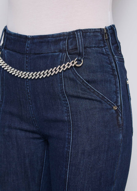 Jeans da donna cropped con catena - art.  521BD26013 - Gaudi Autunno Inverno 2025/26 Donna