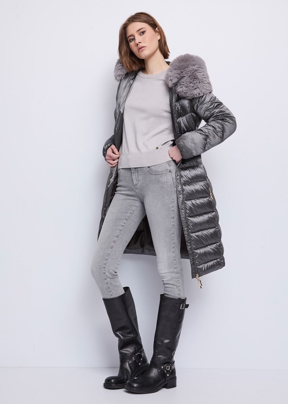 Jeans da donna in cotone used - art.  521BD26021 - Gaudi Autunno Inverno 2025/26 Donna