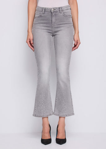 Jeans da donna cropped in cotone used - art.  521BD26023 - Gaudi Autunno Inverno 2025/26 Donna