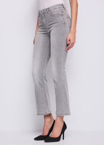 Jeans da donna cropped in cotone used - art.  521BD26023 - Gaudi Autunno Inverno 2025/26 Donna