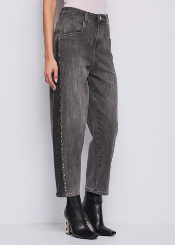 Jeans da donna a vita alta in cotone used - art.  521BD26029 - Gaudi Autunno Inverno 2025/26 Donna