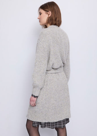 Cappotto da donna in filato lurex con cintura - art. 521BD33001 - Gaudi Autunno Inverno 2025/26 Donna