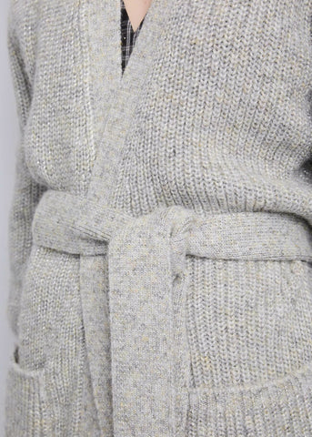 Cappotto da donna in filato lurex con cintura - art. 521BD33001 - Gaudi Autunno Inverno 2025/26 Donna