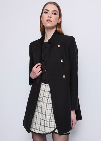 Cappotto da donna doppiopetto con bottoni dorati - art. 521BD35018 - Gaudi Autunno Inverno 2025/26 Donna