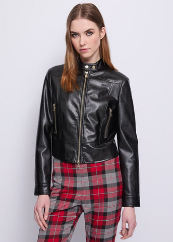 Giacca biker da donna con zip - art. 521BD38001 - Gaudi Autunno Inverno 2025/26 Donna