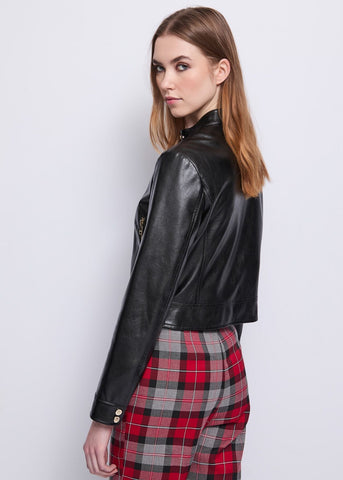 Giacca biker da donna con zip - art. 521BD38001 - Gaudi Autunno Inverno 2025/26 Donna