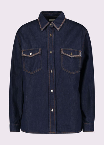 Camicia denim jeans - art. 521BD46004 - Gaudi Autunno Inverno 2025/26 Donna