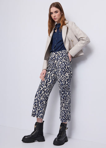 Camicia da donna in chambray con bottoni logati - art. 521BD46005 - Gaudi Autunno Inverno 2025/26 Donna