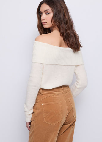 Maglia bianca da donna con strass - art. 521BD53010 - Gaudi Autunno Inverno 2025/26 Donna