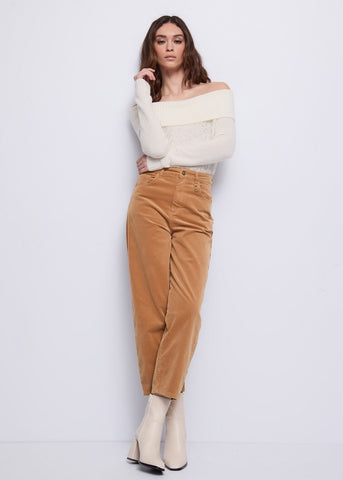 Maglia bianca da donna con strass - art. 521BD53010 - Gaudi Autunno Inverno 2025/26 Donna