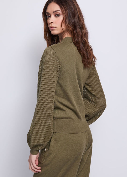 Maglia da donna lurex con motivo cut-out - art. 521BD53053 - Gaudi Autunno Inverno 2025/26 Donna