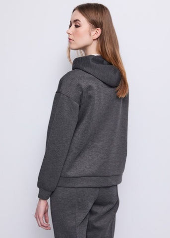 Felpa da donna con cappuccio e zip - art. 521BD64005 - Gaudi Autunno Inverno 2025/26 Donna