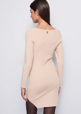 Abito corto con strass - art. 521DD13008 - Denny Rose Autunno Inverno 2025/26