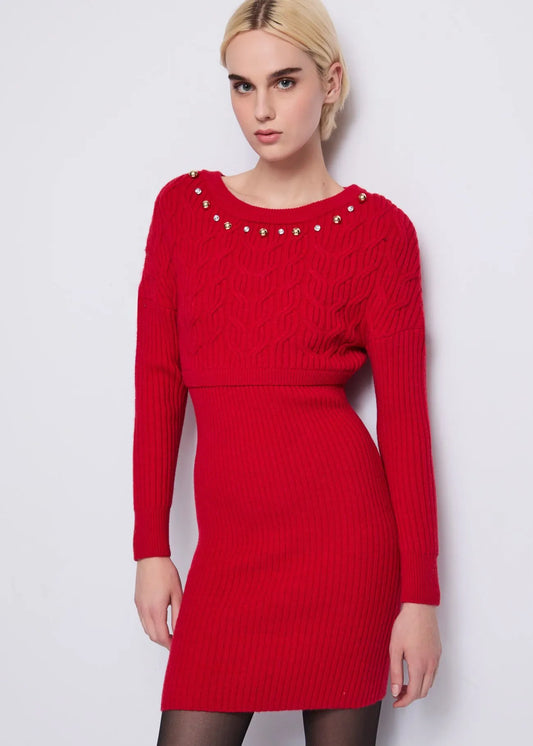 Abito in maglia  - art. 521DD13014 - Denny Rose Autunno Inverno 2025/26