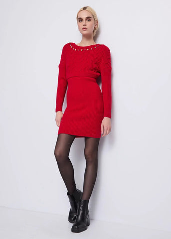 Vestido de punto - art. 521DD13014 - Denny Rose Otoño Invierno 2025/26 