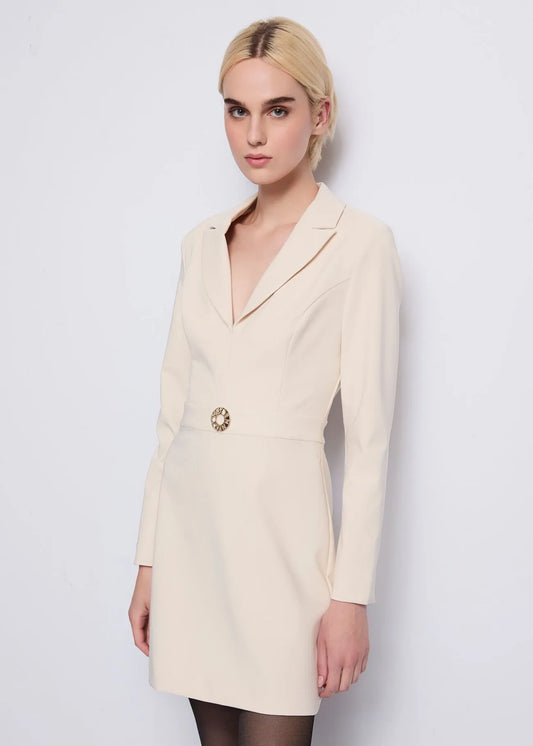 Vestido de punto con cadenas - art. 521DD13015 - Denny Rose Otoño Invierno 2025/26