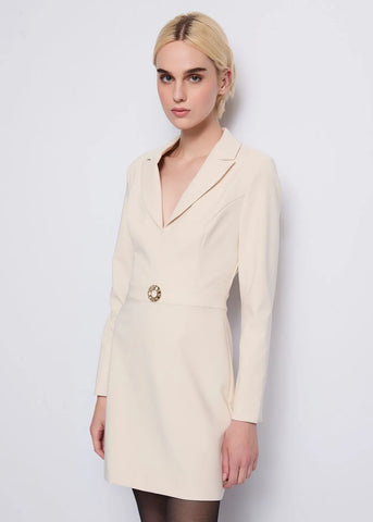 Vestido de punto con cadenas - art. 521DD13015 - Denny Rose Otoño Invierno 2025/26