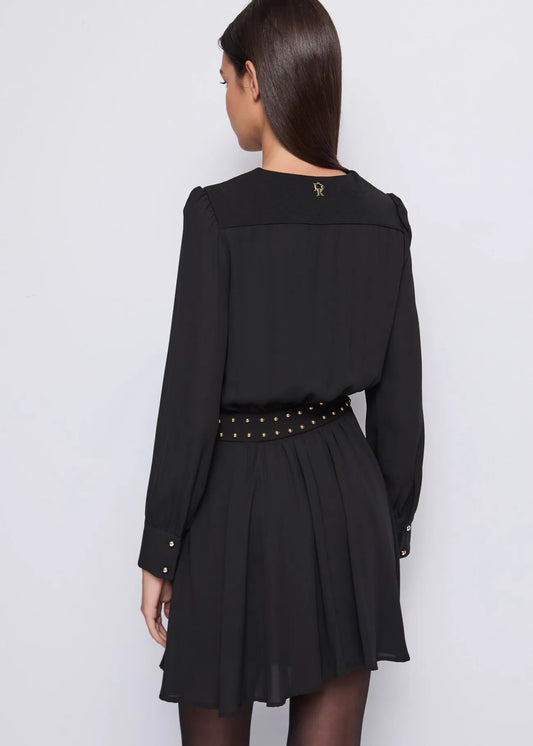 Vestido de punto con cadenas - art. 521DD13015 - Denny Rose Otoño Invierno 2025/26