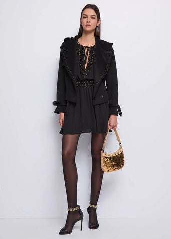 Vestido de punto con cadenas - art. 521DD13015 - Denny Rose Otoño Invierno 2025/26