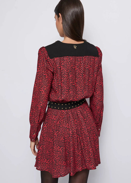 Vestido de punto con cadenas - art. 521DD13015 - Denny Rose Otoño Invierno 2025/26