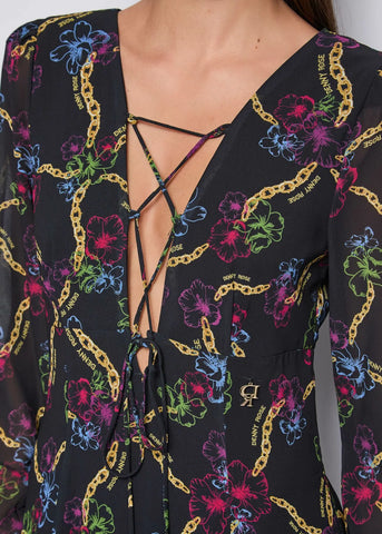 Vestido largo - art. 521DD15024 - Denny Rose Otoño Invierno 2025/26