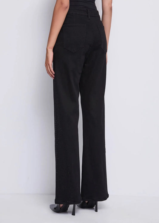 Pantalone denim con strass - art. 521DD26004 - Denny Rose Autunno Inverno 2025/26