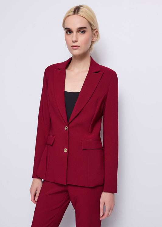 Giacca monopetto con parti in pizzo - art. 521DD35009 - Denny Rose Autunno Inverno 2025/26