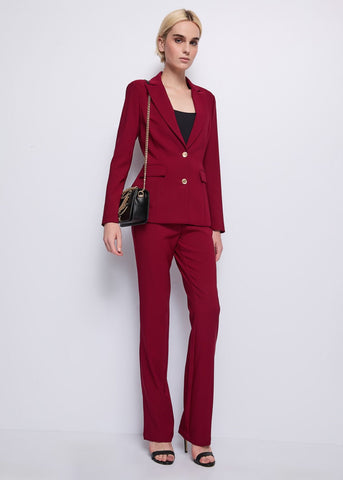 Giacca monopetto con parti in pizzo - art. 521DD35009 - Denny Rose Autunno Inverno 2025/26