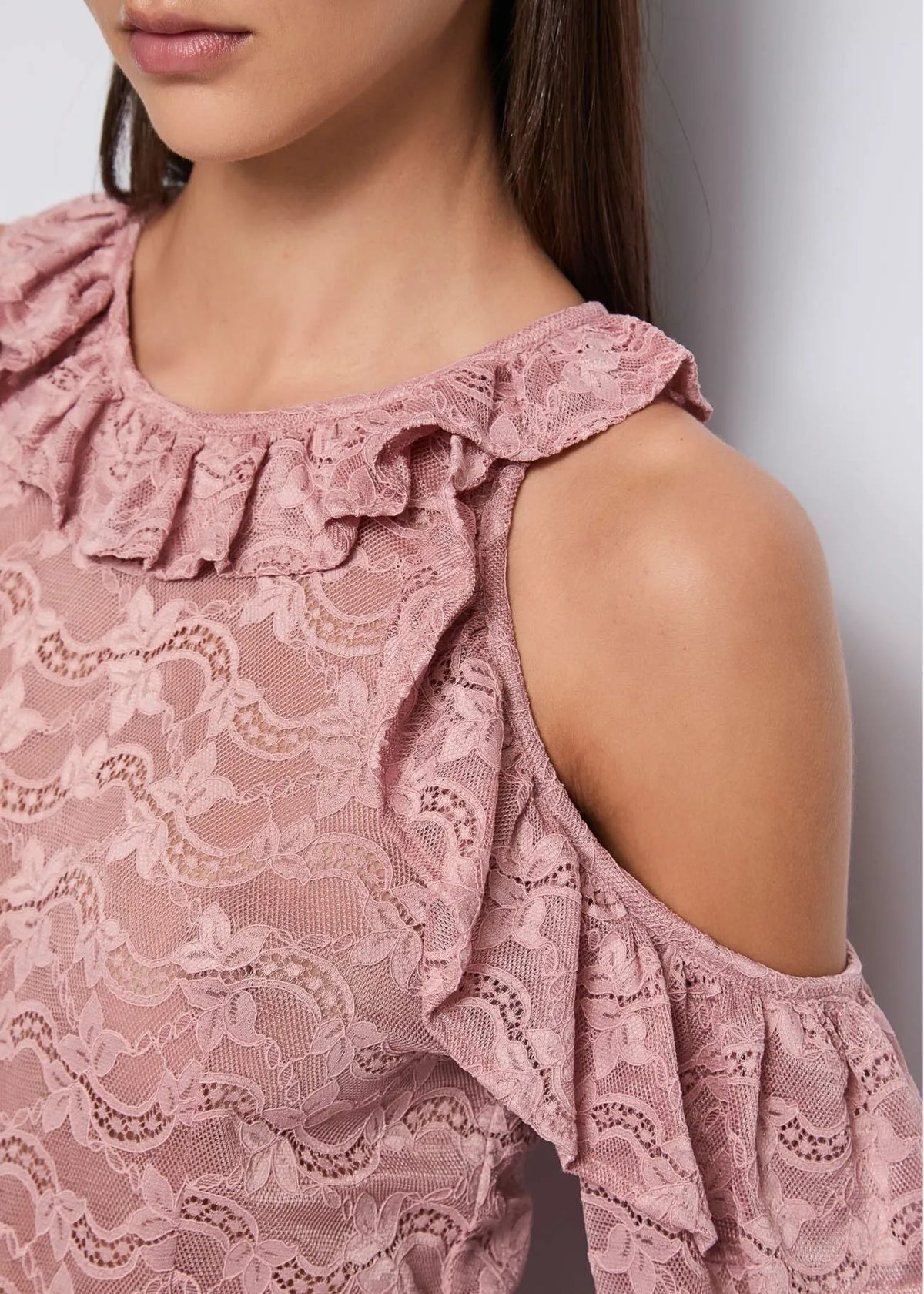 Blusa in pizzo - art. 521DD45003- Denny Rose Autunno Inverno 2025/26
