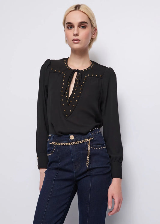 Casacca blusa - art. 521DD45006WS - Denny Rose Autunno Inverno 2025/26