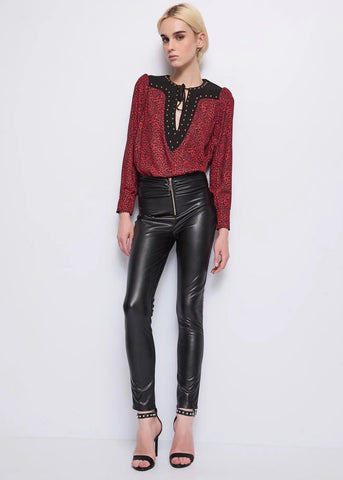 Blusa con stampa - art. 521DD45006 - Denny Rose Autunno Inverno 2025/26